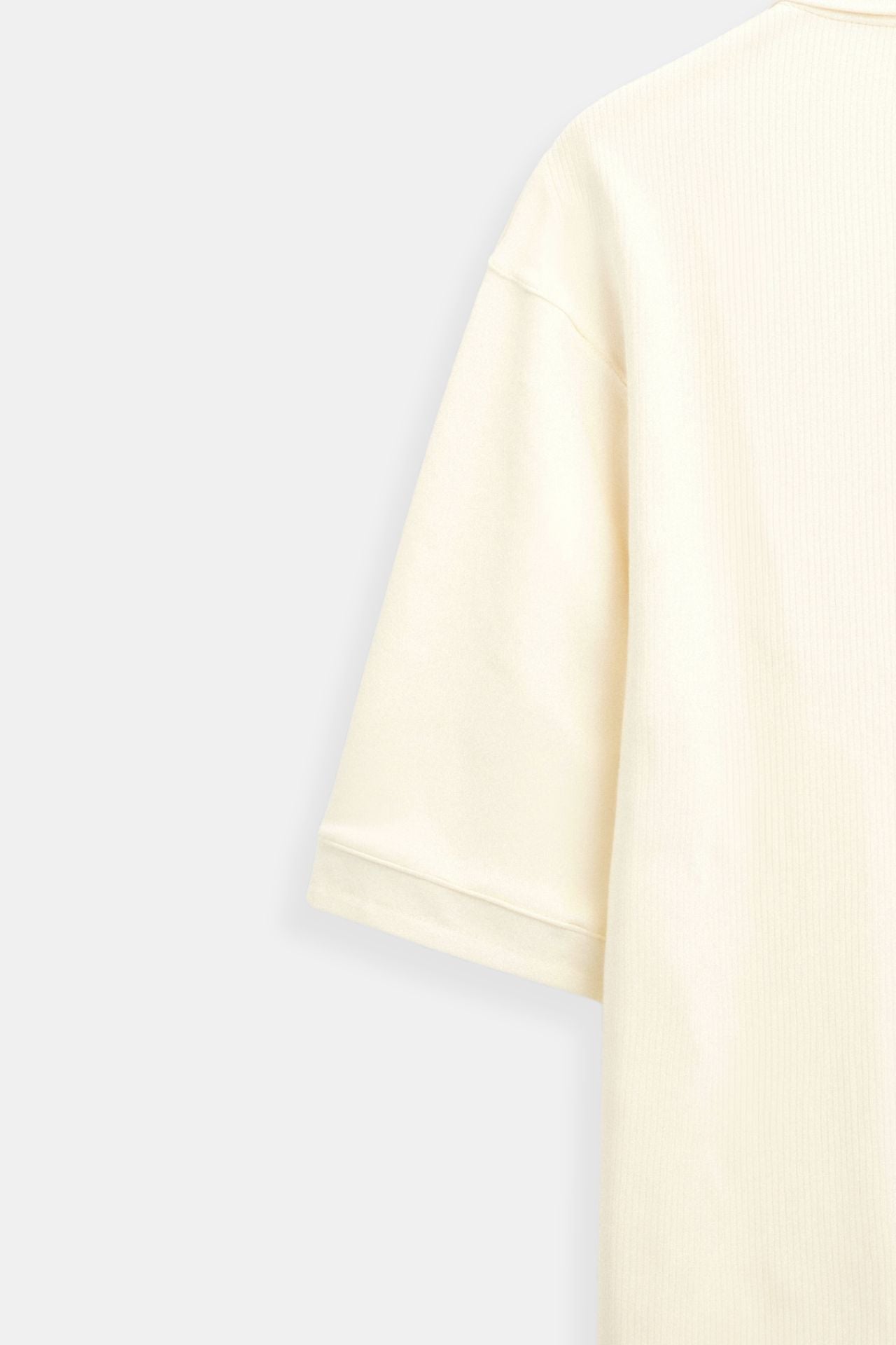 Woolen Structure Polo T-hemd