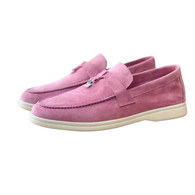 Mocassins en daim pour femmes