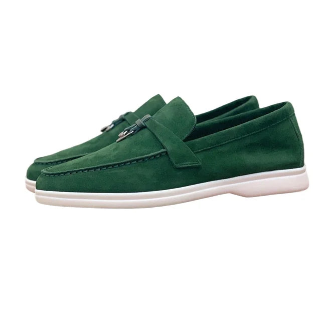 Mocassins en daim pour femmes