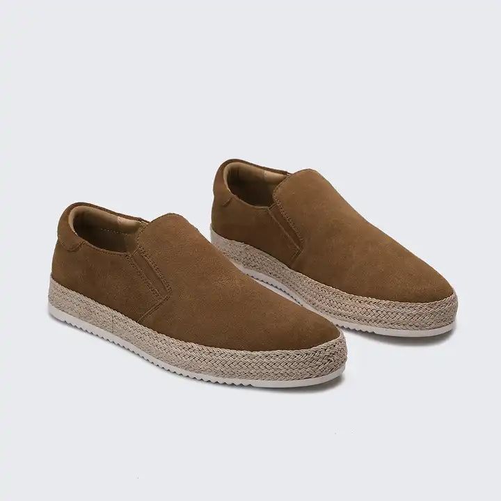 '- Chaussures de ville en daim