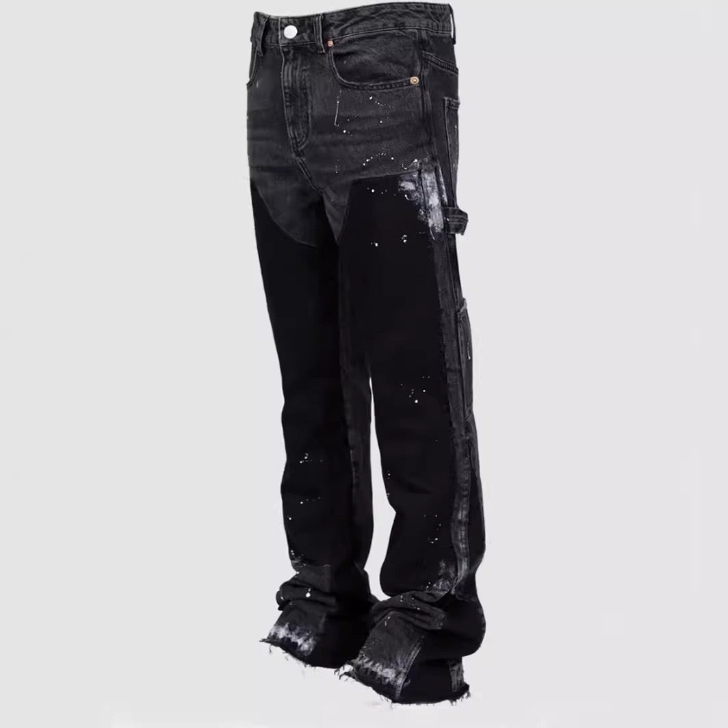 Street flared jeans