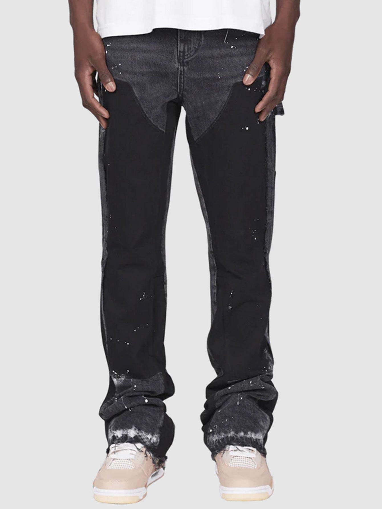 Street flared jeans