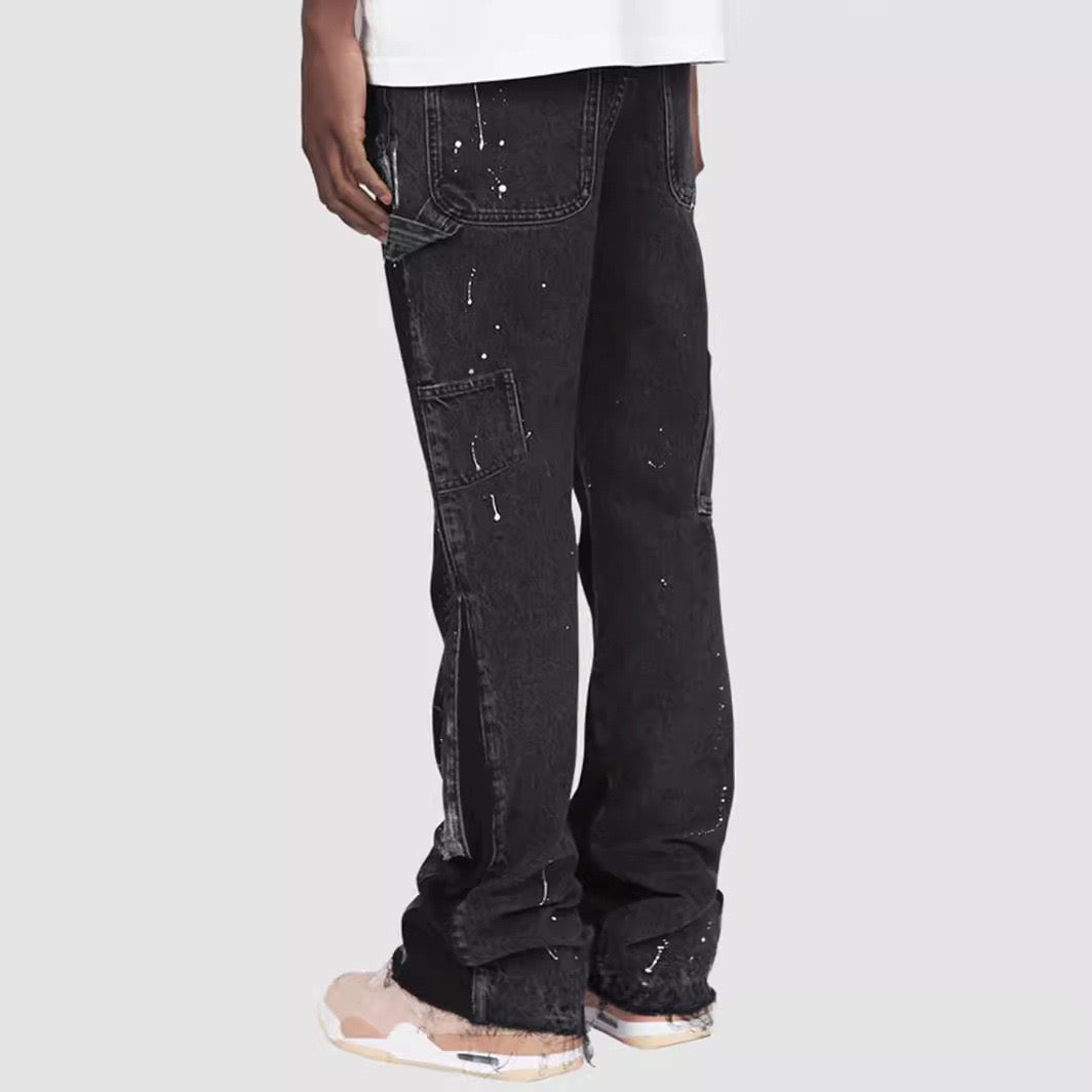 Street flared jeans