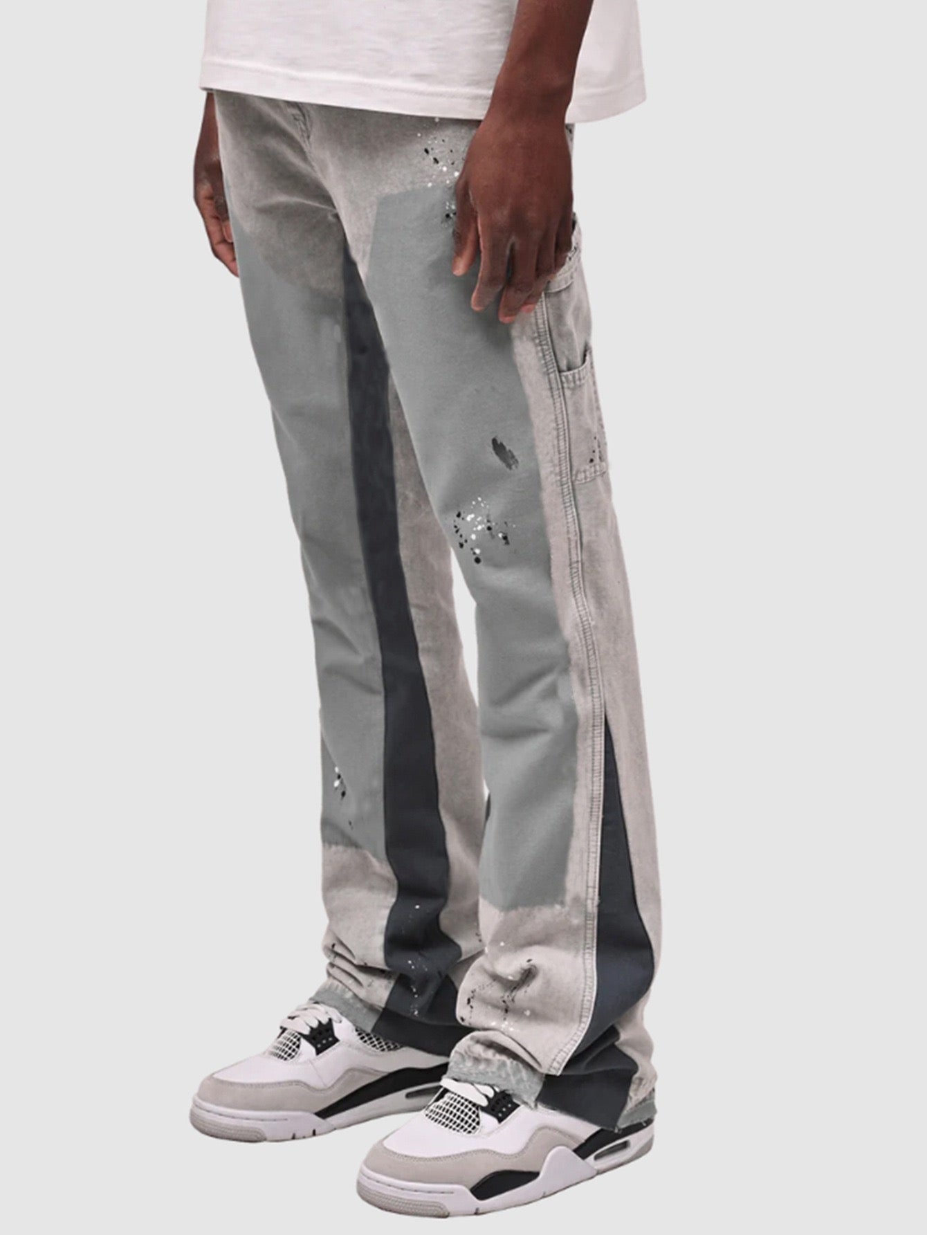 Street flared jeans