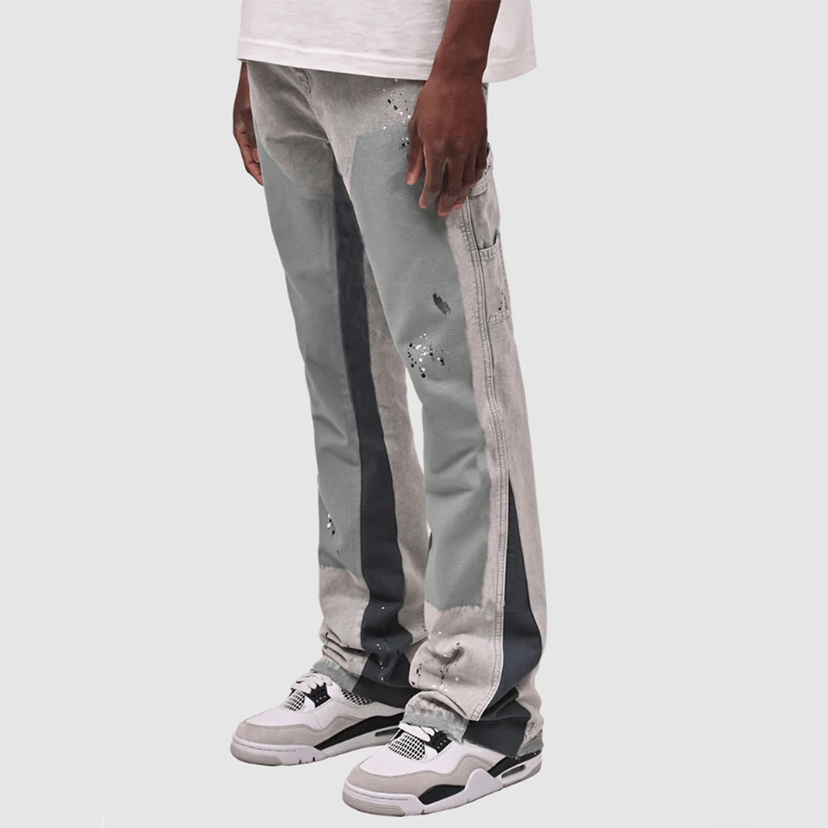 Street flared jeans