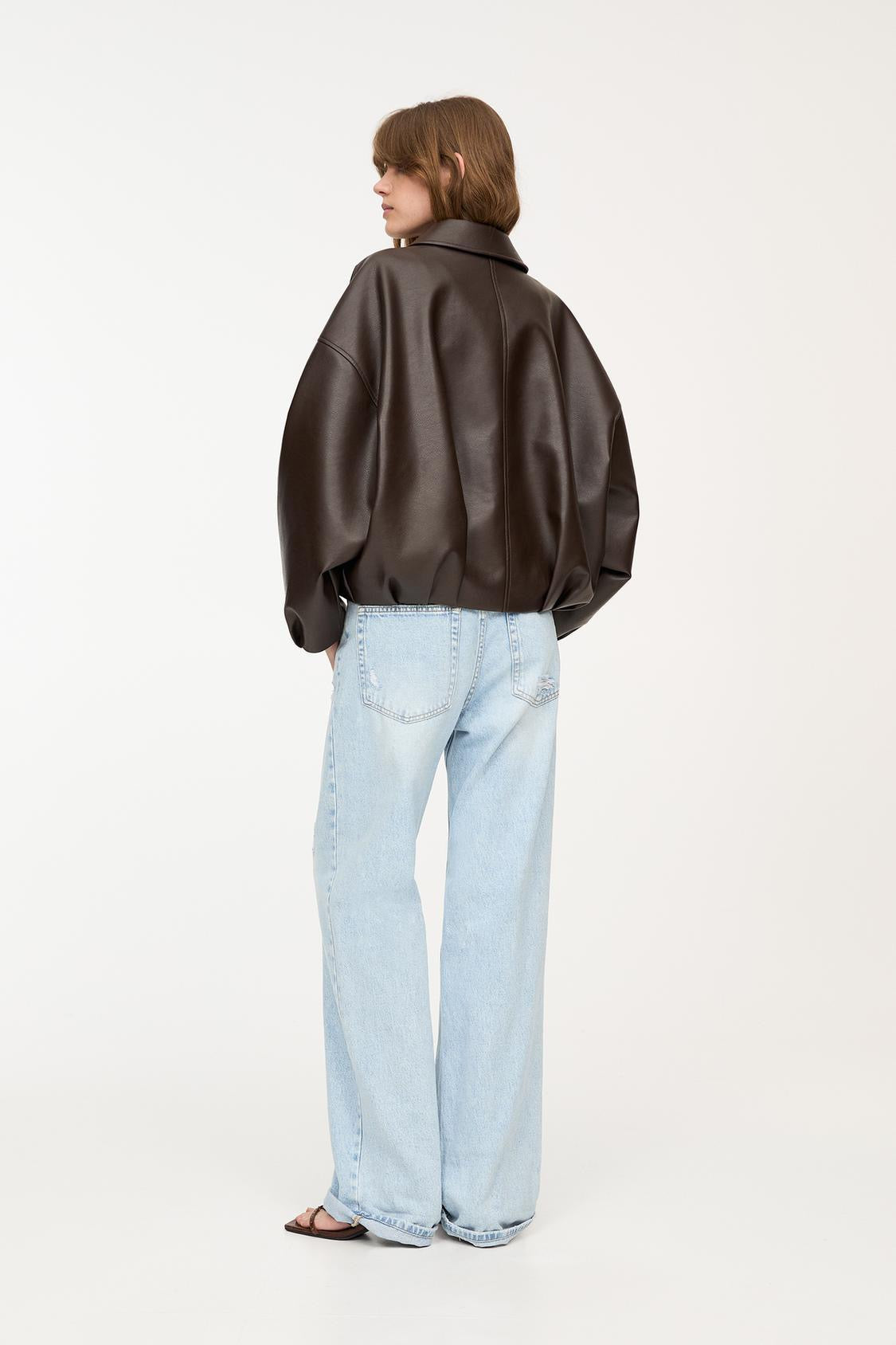 Veste en cuir Icon Paris Deluxe
