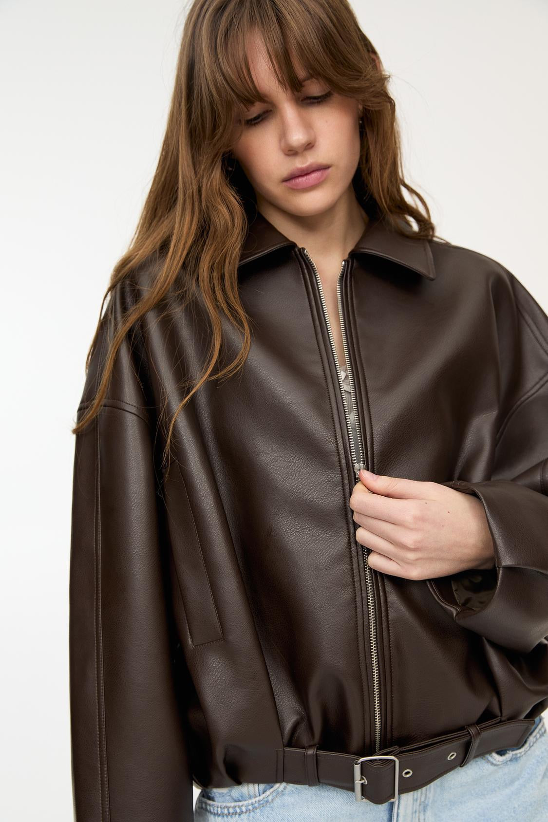 Veste en cuir Icon Paris Deluxe