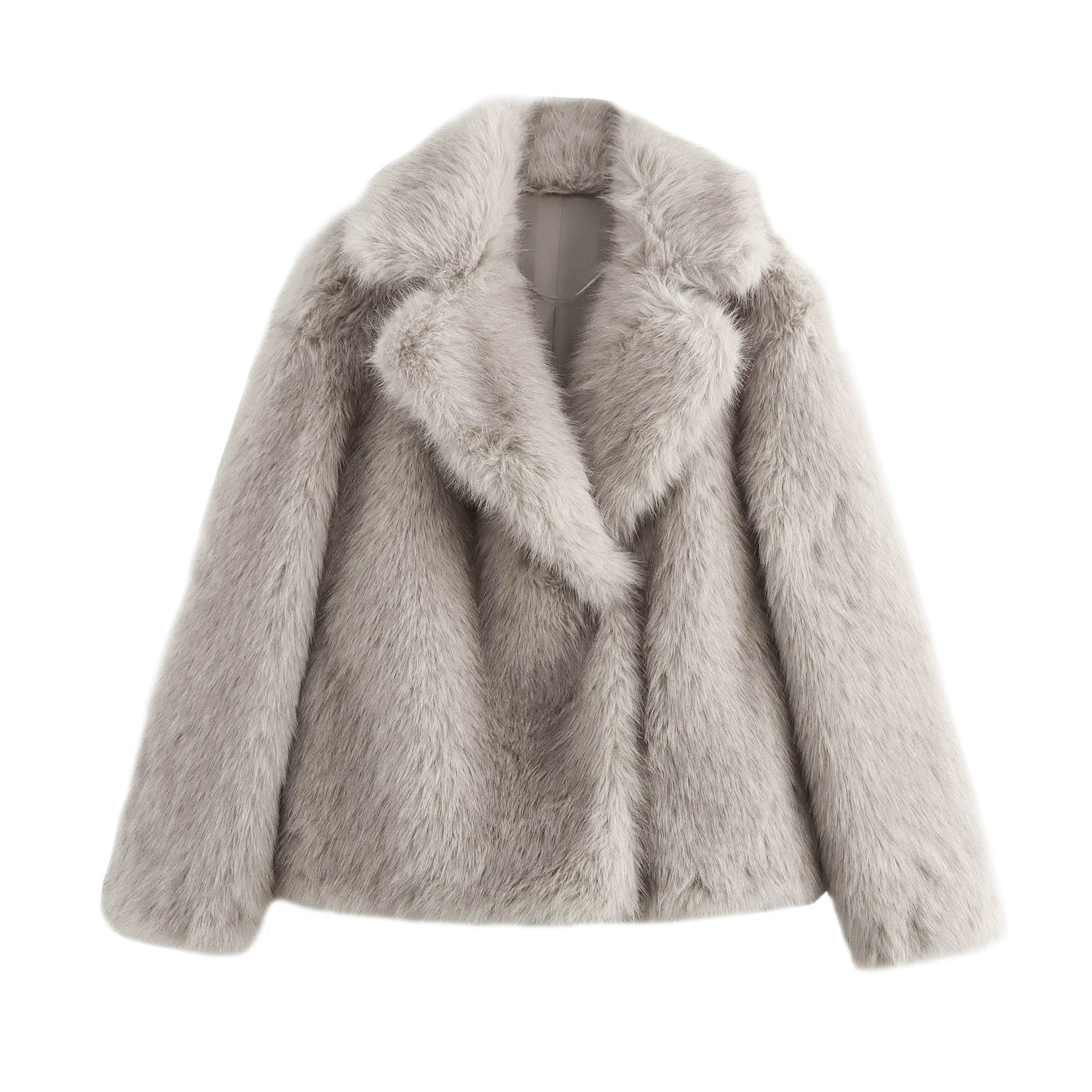 Veste en fourrure virale