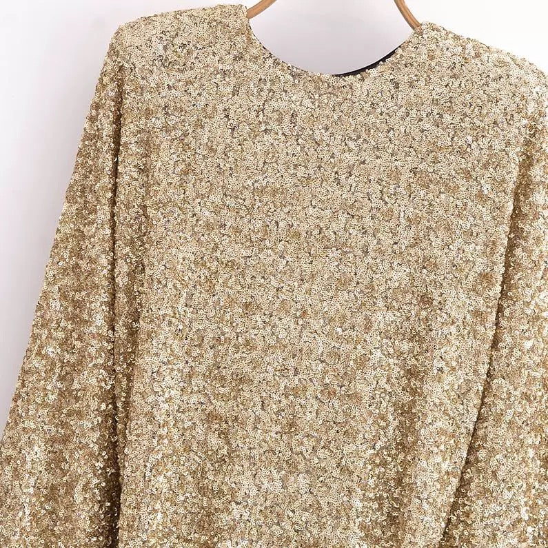 Robe brillante - Or