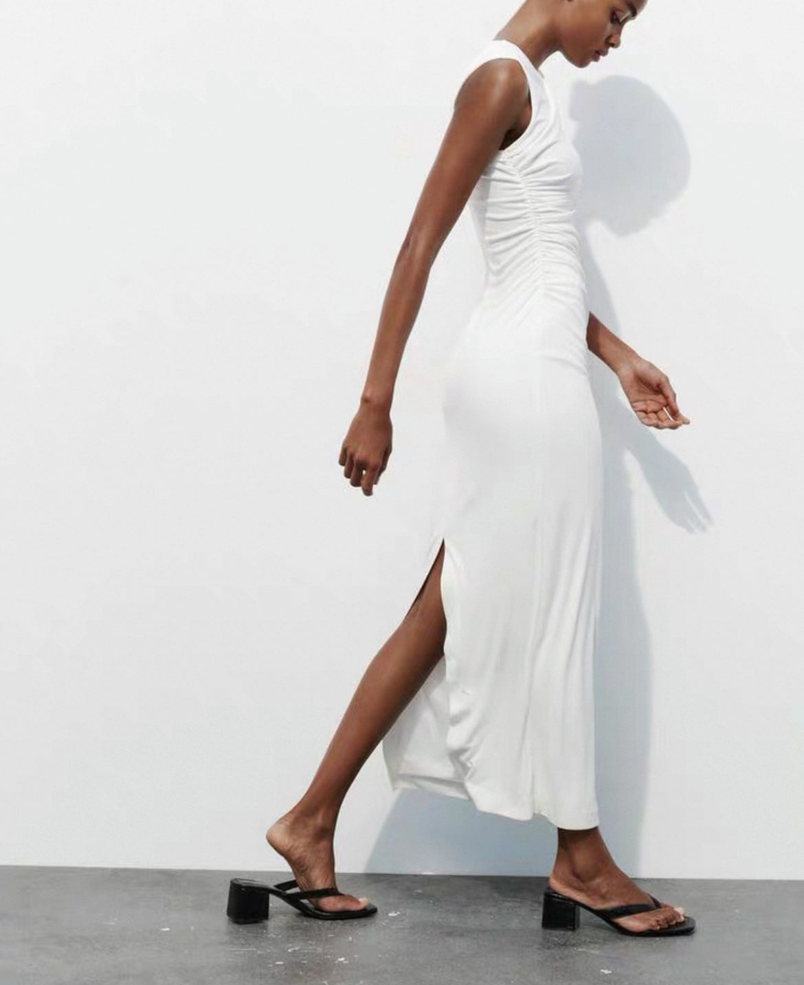 White summer dress