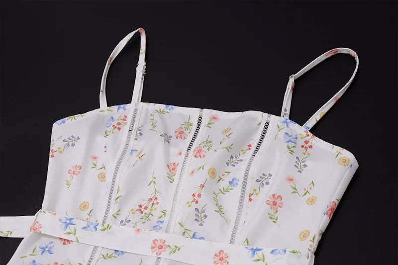 Sundress with flowers