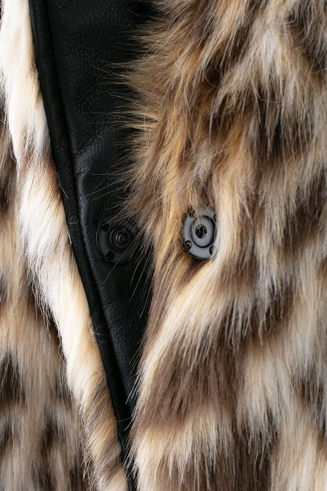 Veste en fourrure glamour
