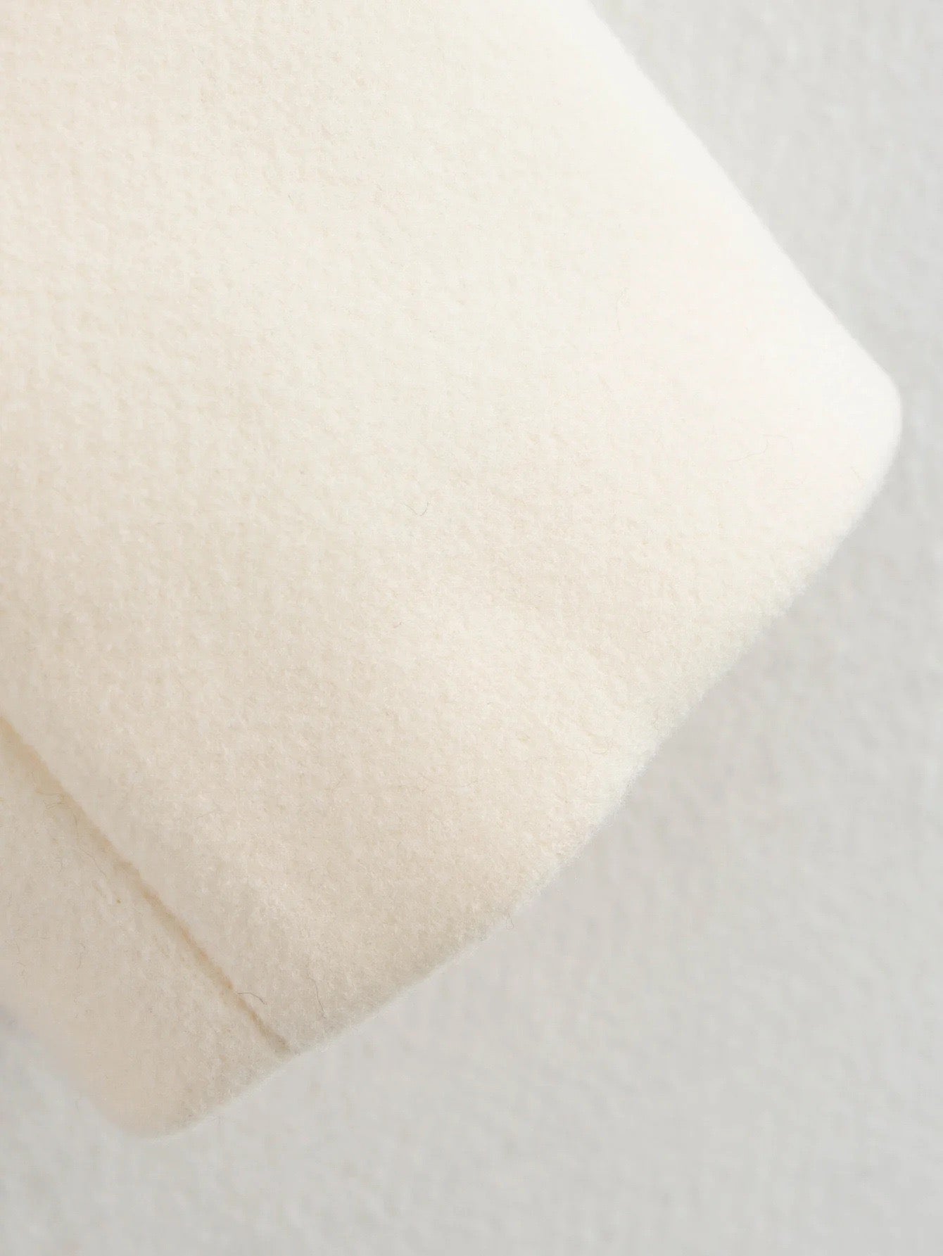 Manteau court crème