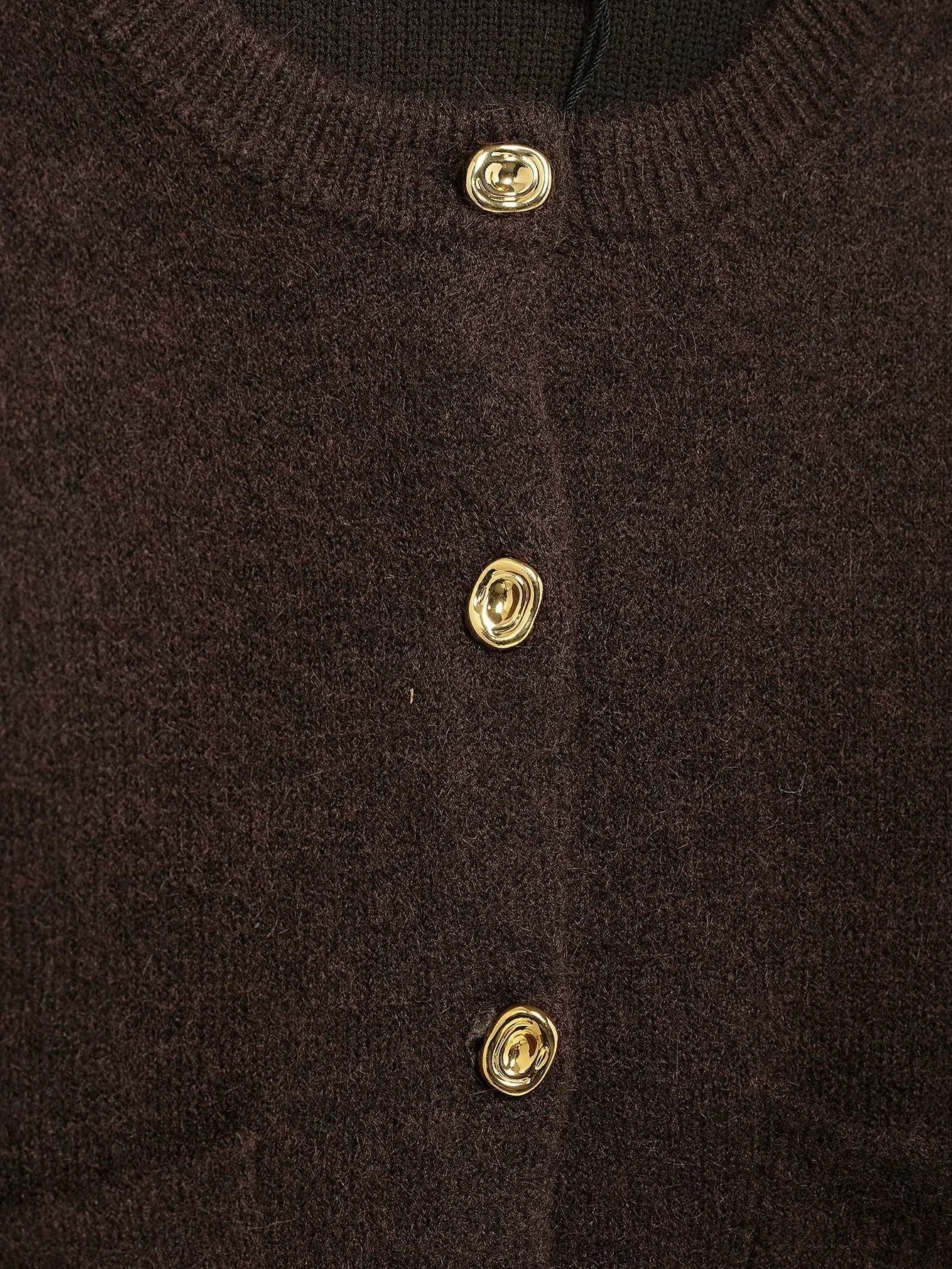 Cardigan avec jupe marron