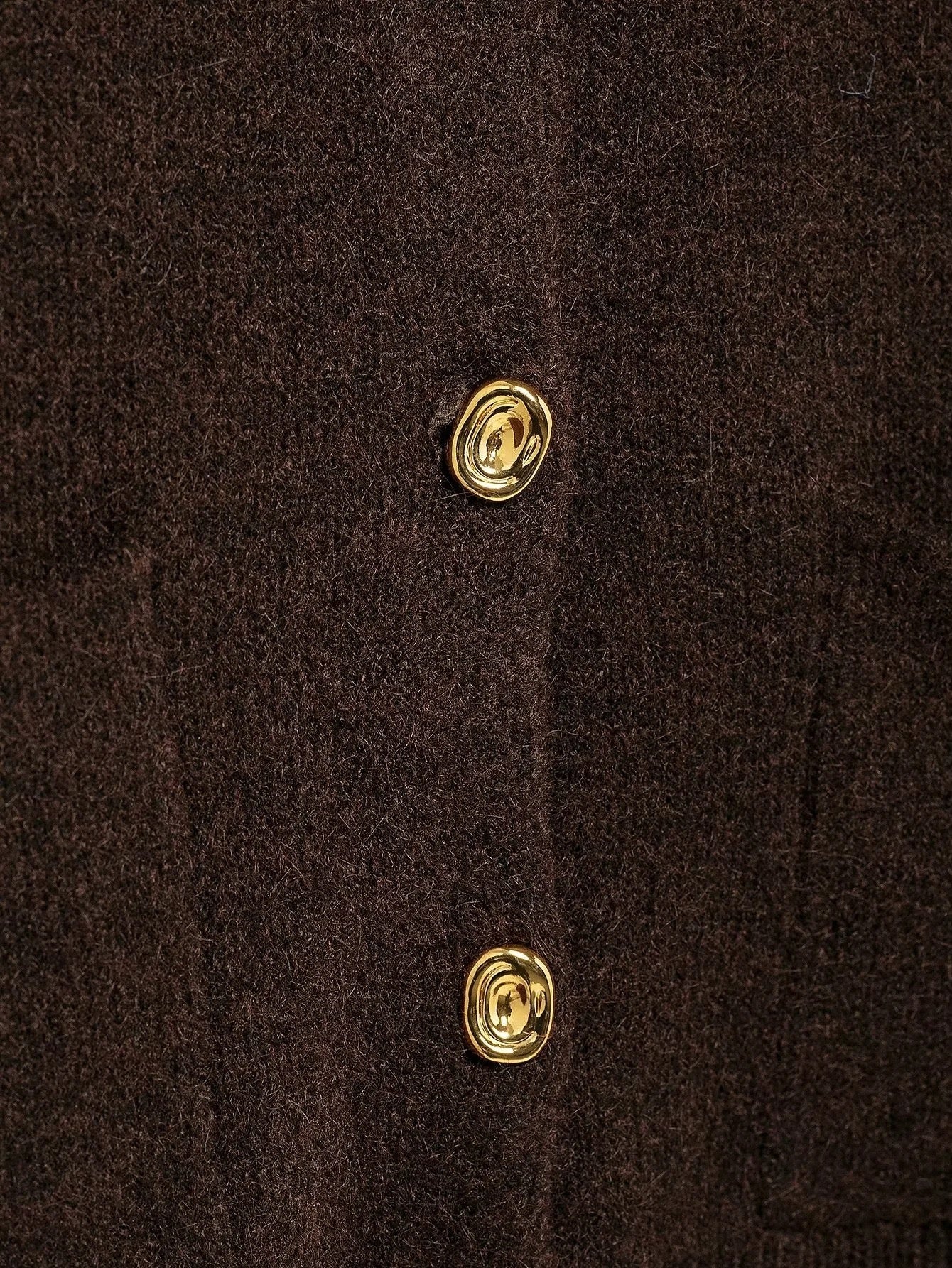 Cardigan avec jupe marron