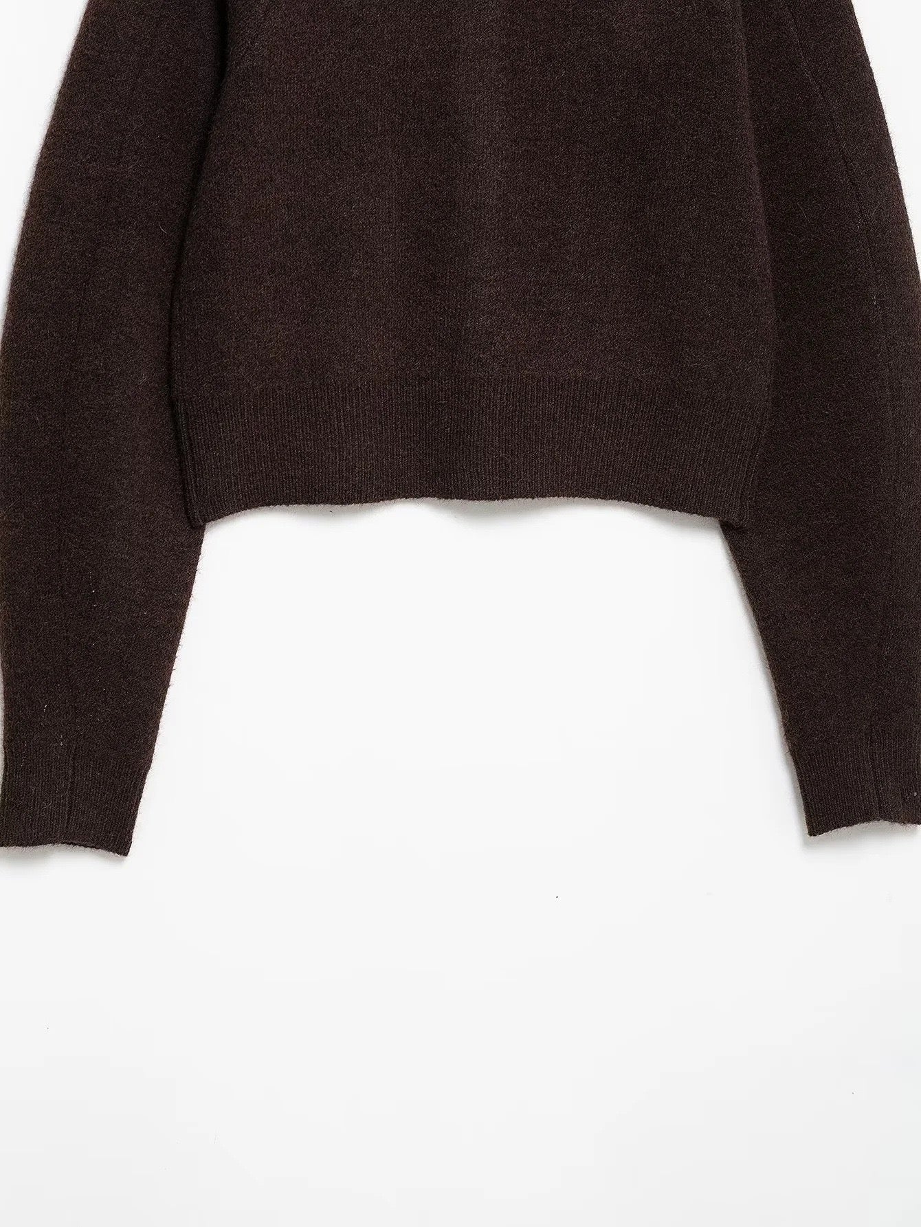 Cardigan avec jupe marron