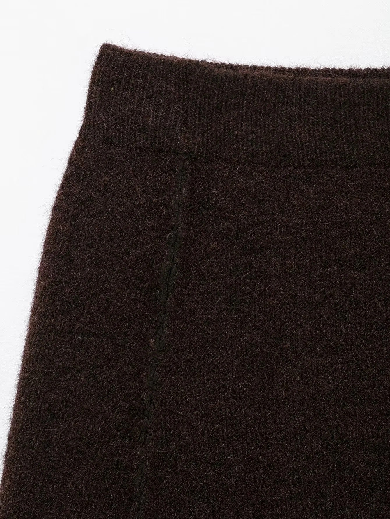 Cardigan avec jupe marron