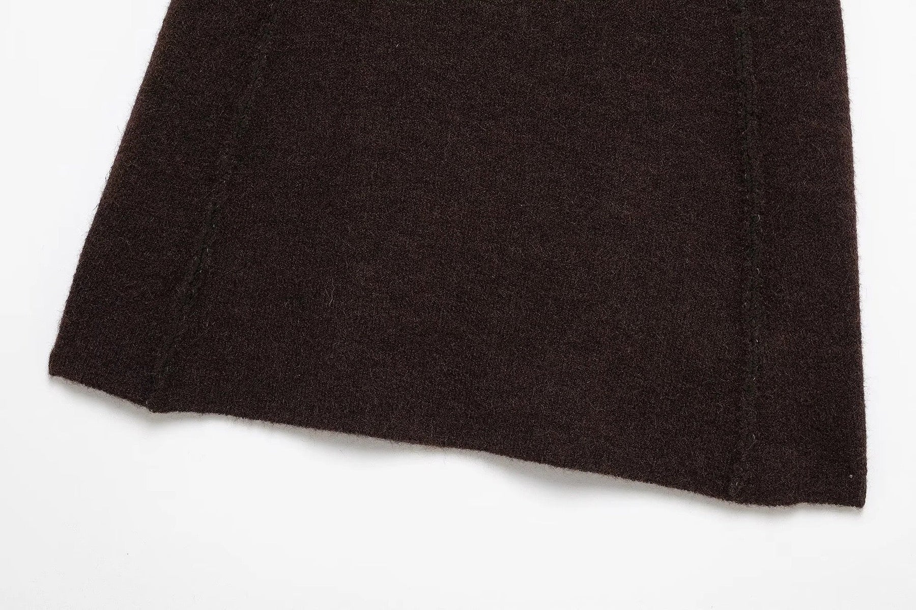 Cardigan avec jupe marron
