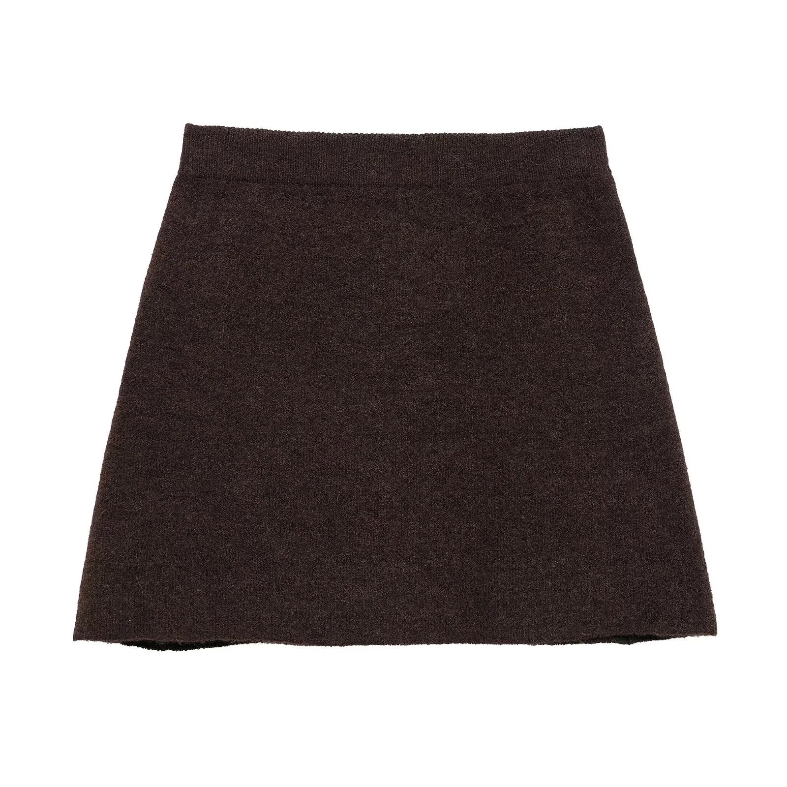 Cardigan avec jupe marron