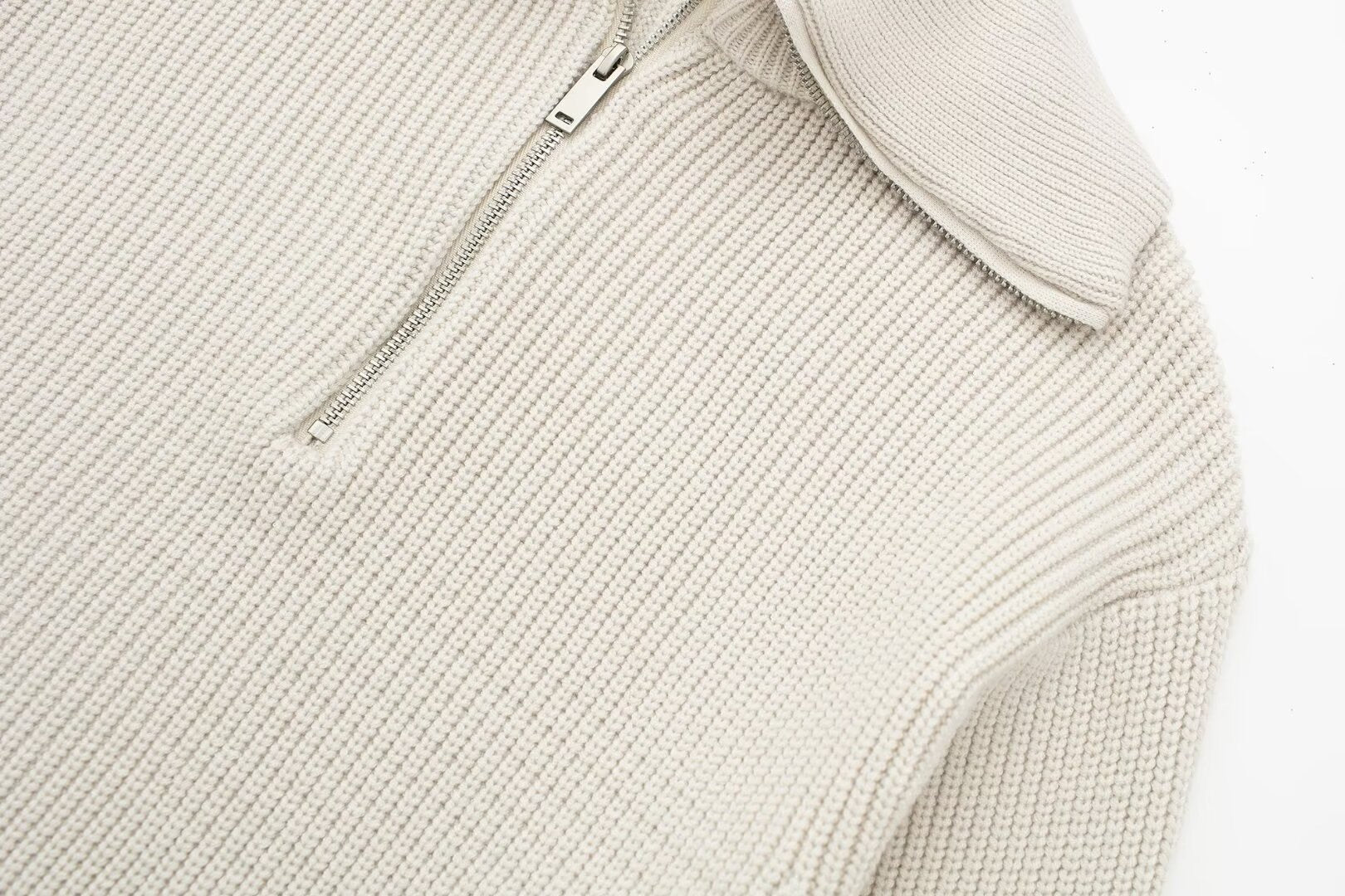 Icon Paris Knitted Half Zipper