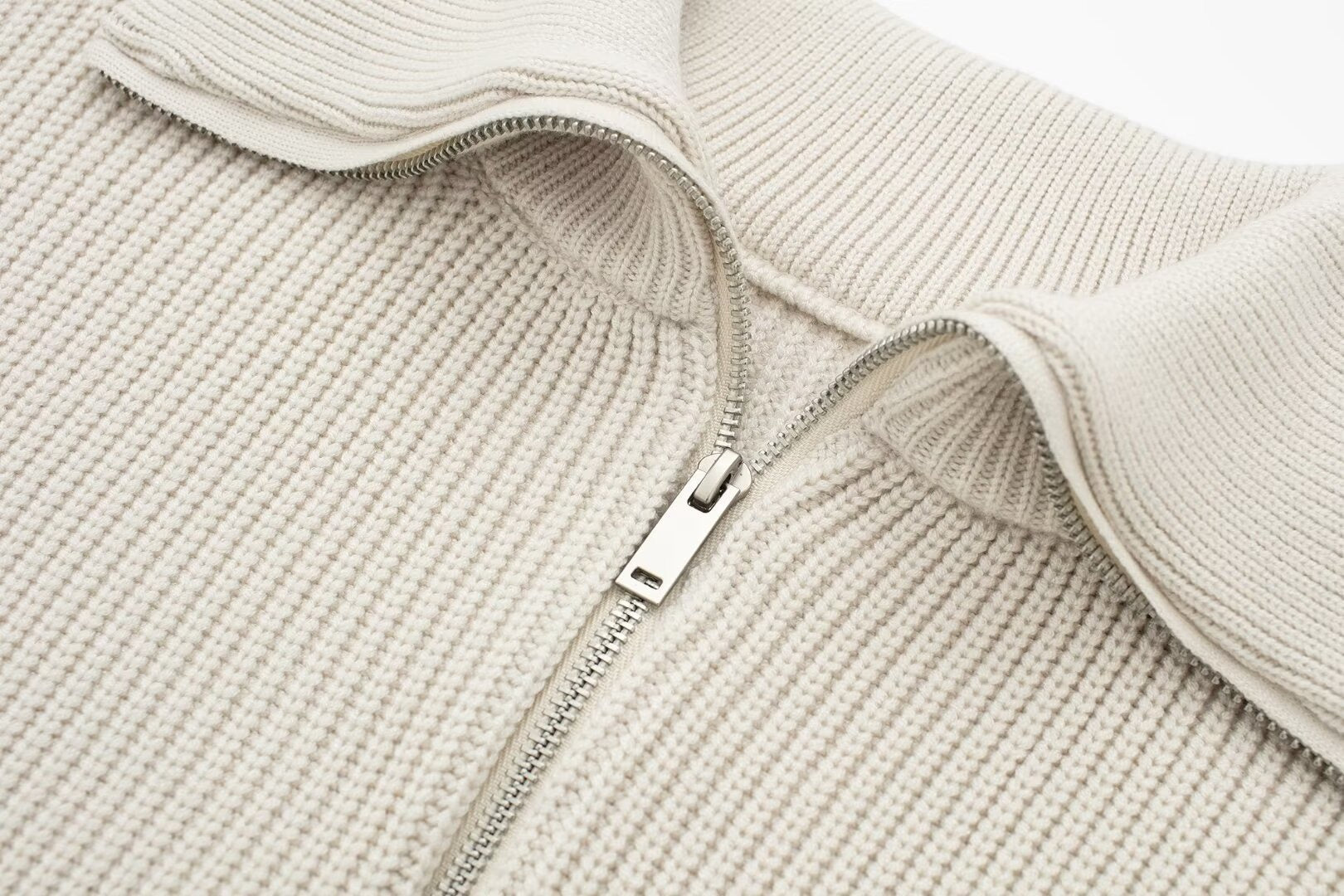 Icon Paris Knitted Half Zipper