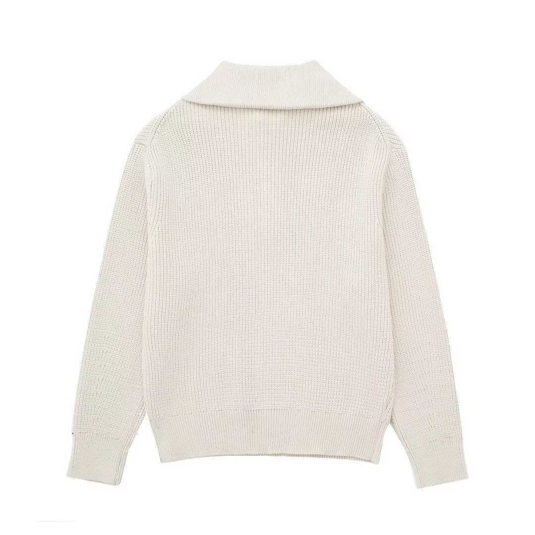 Icon Paris Knitted Half Zipper