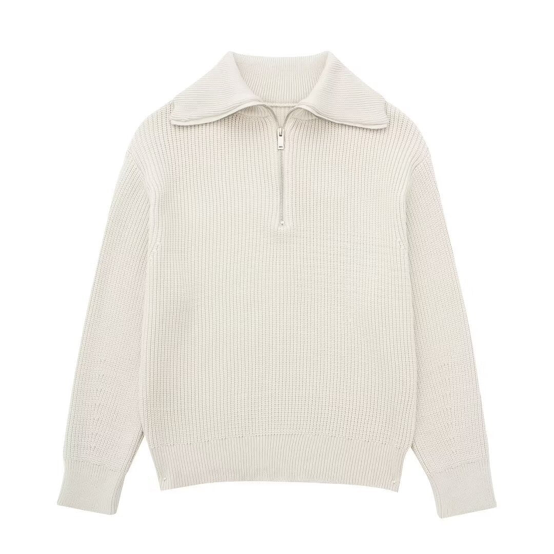 Icon Paris Knitted Half Zipper