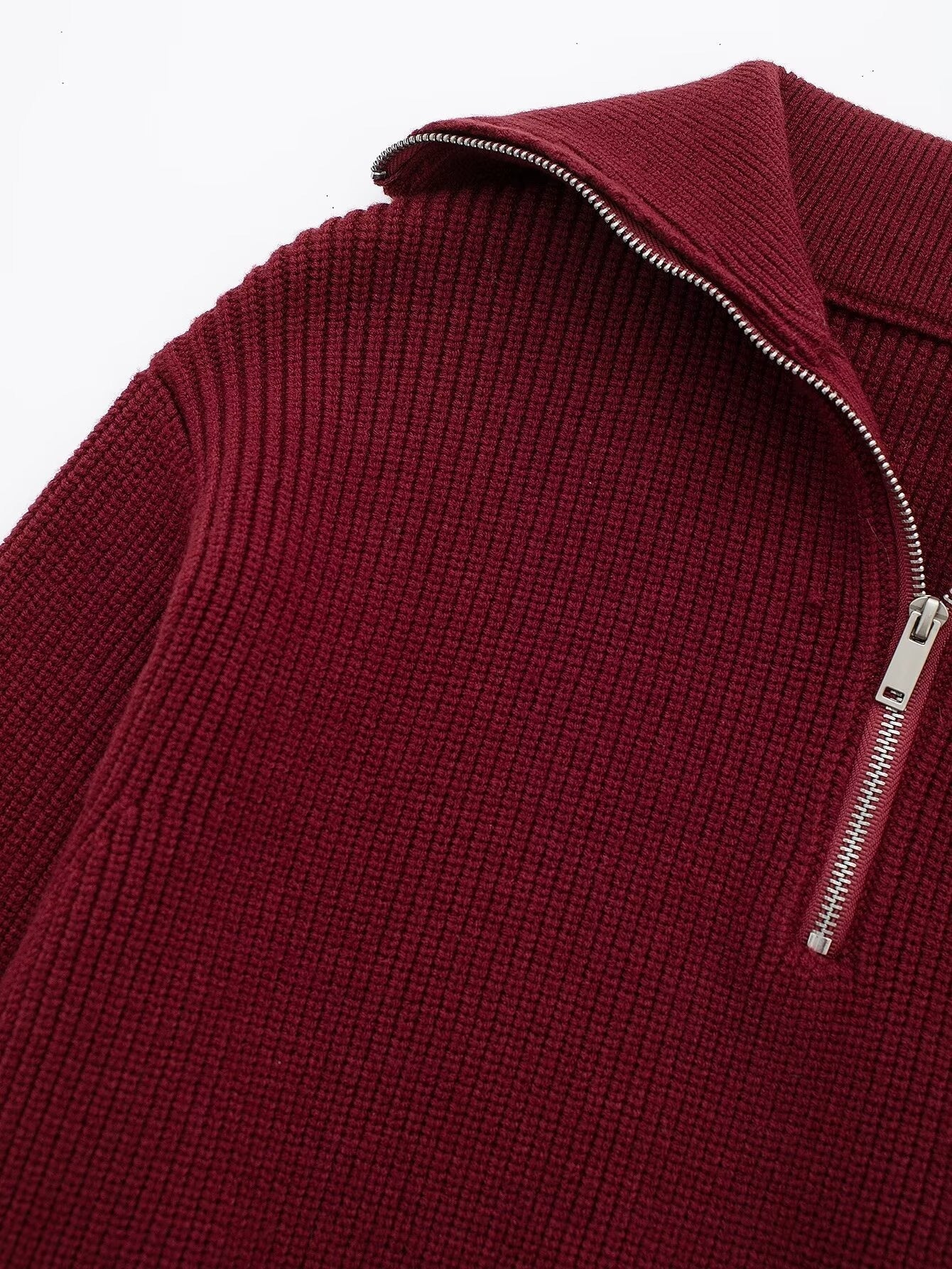 Icon Paris Knitted Half Zipper