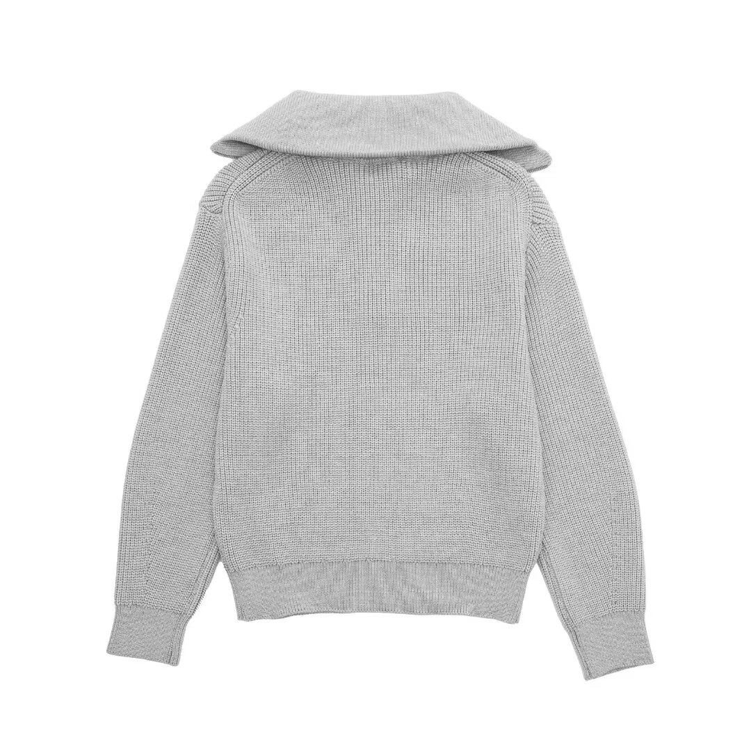 Icon Paris Knitted Half Zipper
