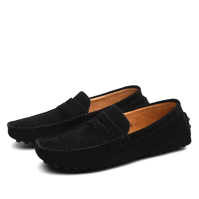 Mocassins Marina en daim