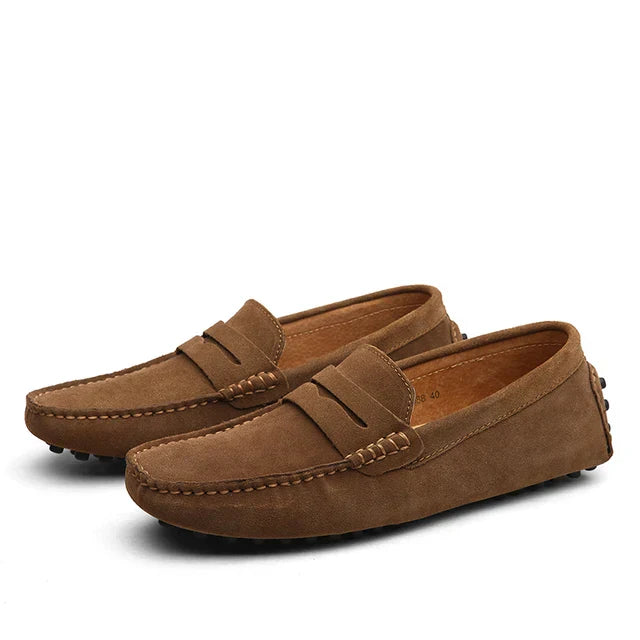 Mocassins Marina en daim