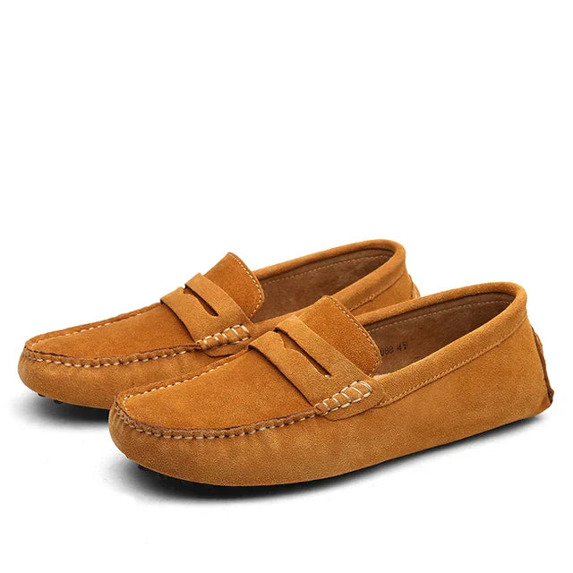 Mocassins Marina en daim
