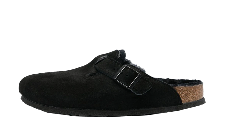 Birkenstock Boston- Hausschuh -  Schwarz