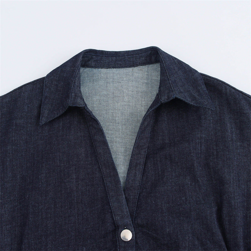 Icon Paris Sommerkleid - Denim
