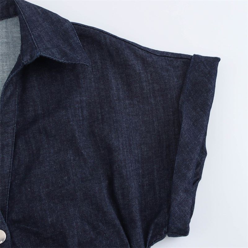 Icon Paris Sommerkleid - Denim