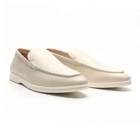 Mocassins en cuir de vachette