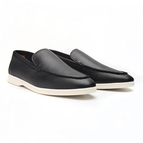 Mocassins en cuir de vachette