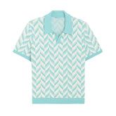 V-neck Polo Hemd