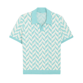 V-neck Polo Hemd