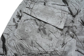 Pantalon camouflage bleu
