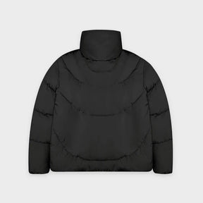 Burocs Matte Nylon Puffer Jacket Black