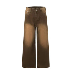 Jean baggy marron Cali