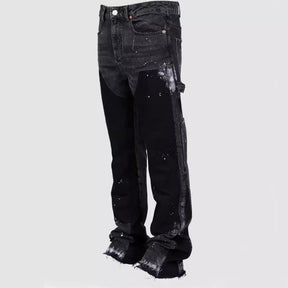 Street flared jeans