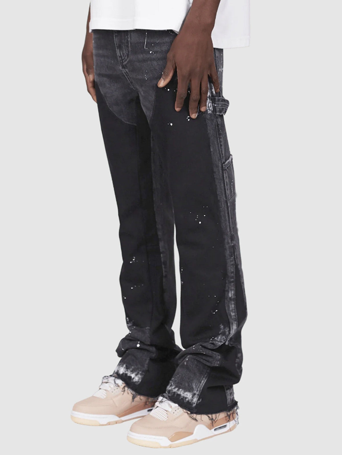 Street flared jeans