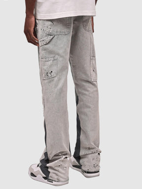 Street flared jeans