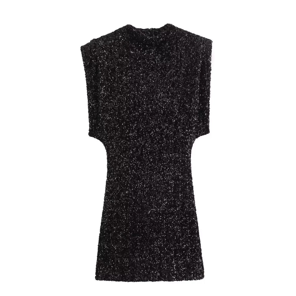 Shiny Kleid - Schwarz