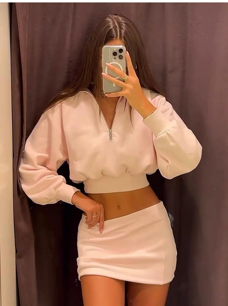 Pink two-piece