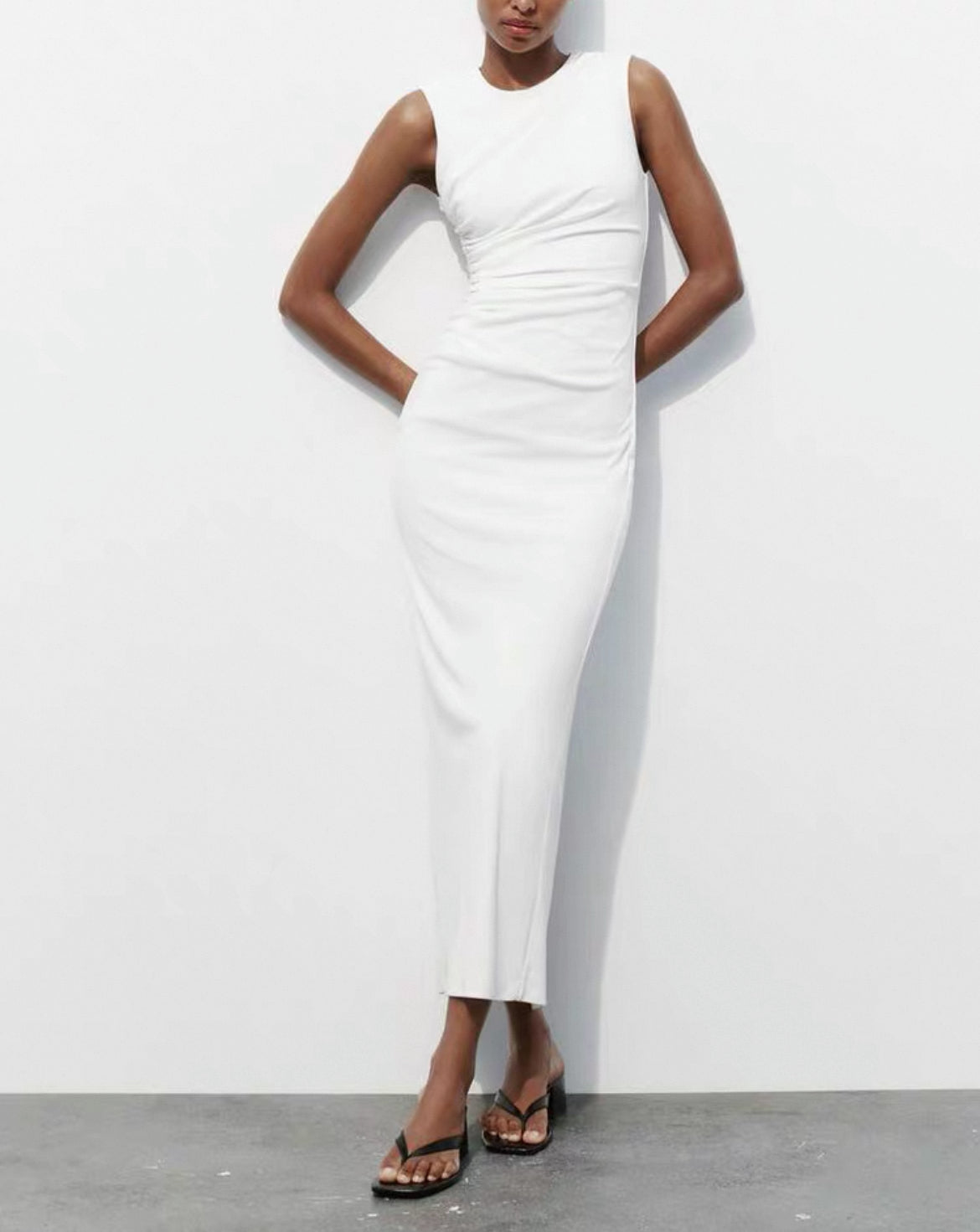 Robe d'été blanche