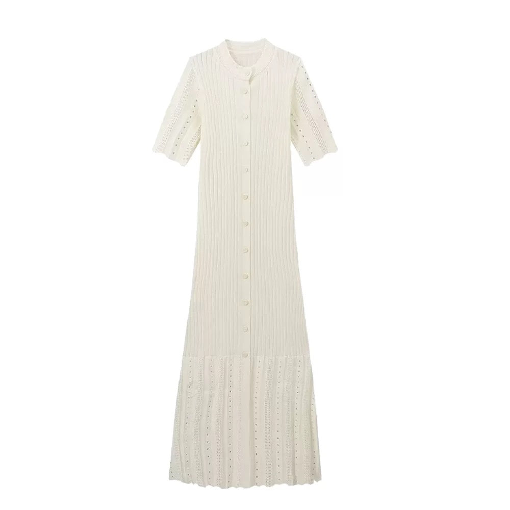 Sandro Sommerkleid - Offwhite