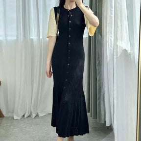 Sandro ROBE MIDI - Strickkleid